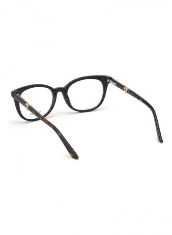 Women's Comfortable Semi-Rimless Design Eyeglass Frame - Lens Size: 51 mm