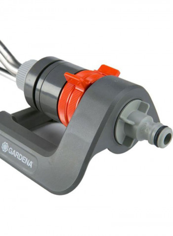 Classic Oscillating Sprinkler Grey/Silver/Orange
