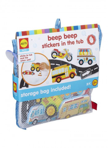 38-Piece Beep Sticker