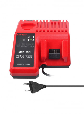 Li-ion Battery Charger Red