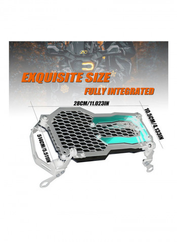 Motorcycle Headlight Guard Protective Grill Cover