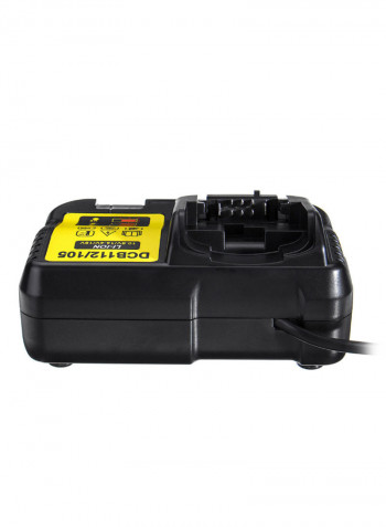 Replacement Li-Ion Battery Charger For Dewalt Black
