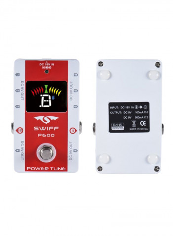 2-In-1 True Bypass Electric Guitar Bass Tuner