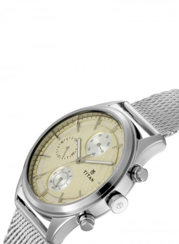 Men's Stainless Steel Analog Watch T1805SM01