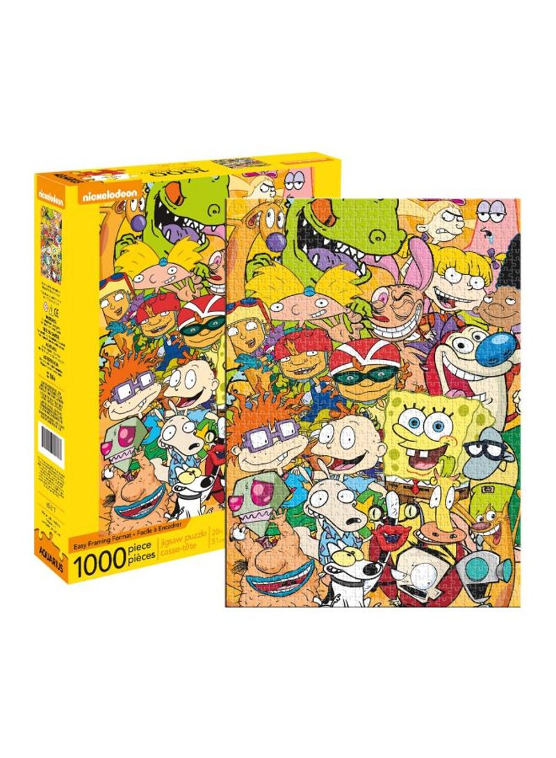1000-Piece Nickelodeon Cast Jigsaw Puzzle 65317