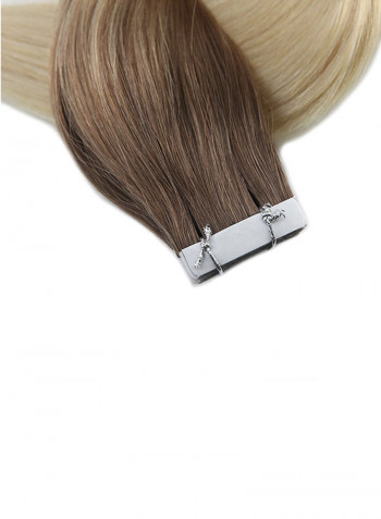 20-Piece Tape-in Remy Hair Extension Blonde 14inch