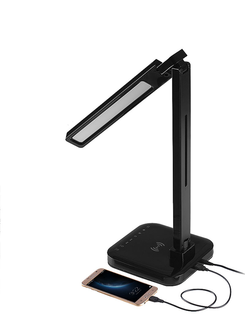 LED Eye Protection Smart Table Lamps Black 1848g
