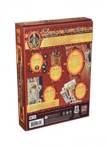 Lorenzo Il Magnifico Houses Of Renaissa Board Game LRZ002