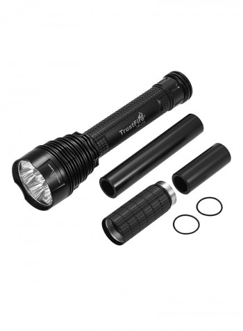 LED Flashlight Lumens Camping Light 5-Mode Torch With Holster
