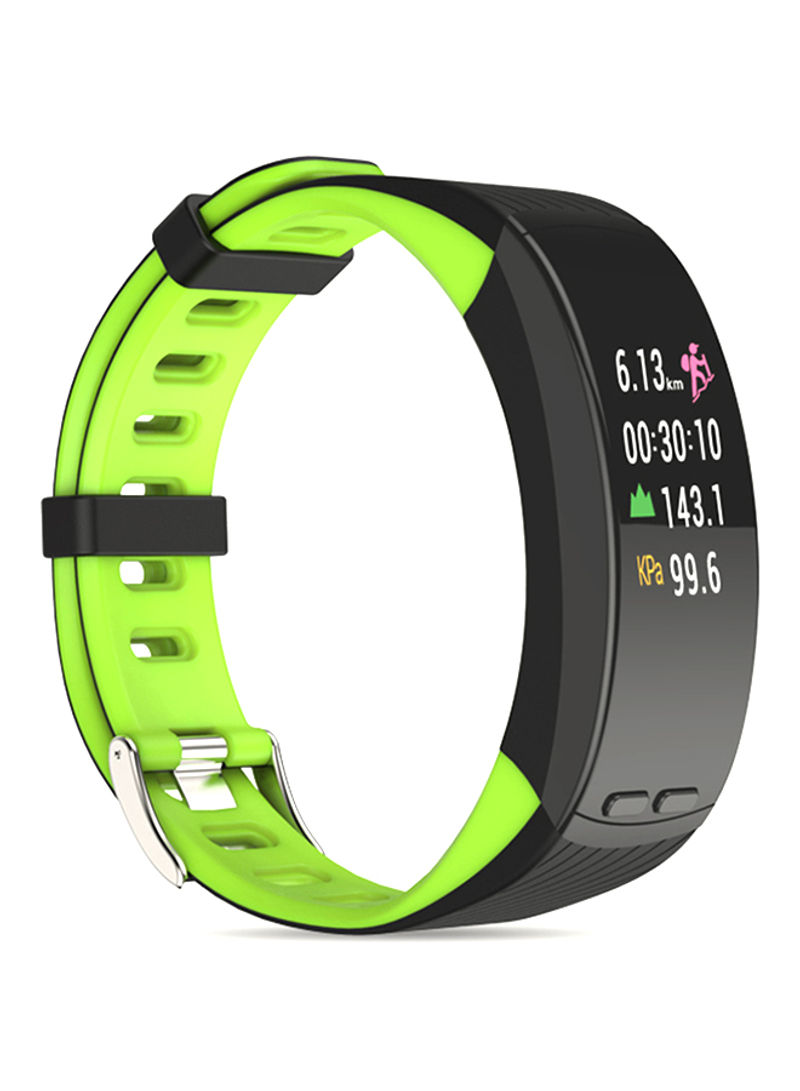 P5 GPS Heart Rate Monitor Smart Wristband Fitness Tracker Green/Black