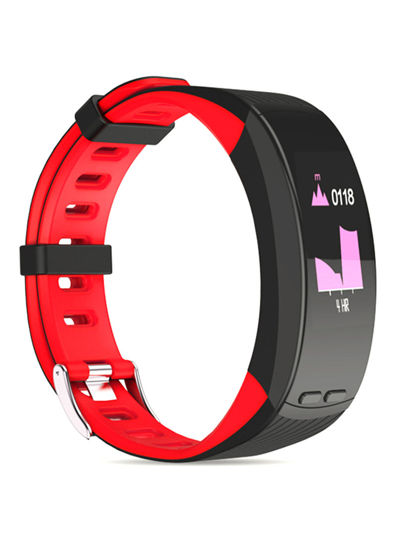 P5 GPS Heart Rate Monitor Smart Wristband Fitness Tracker Red/Black