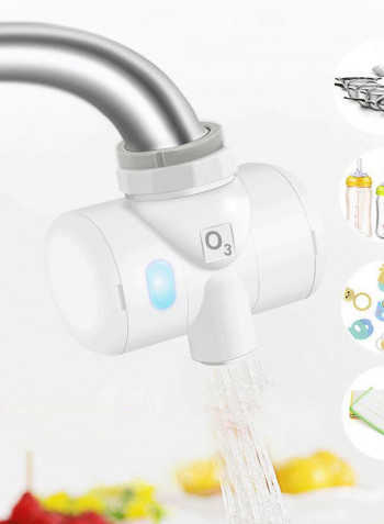Self-powered Water Ozone Generator Water Purifier White 14.60 x 7.40 x 8.60cm