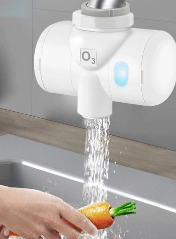 Self-powered Water Ozone Generator Water Purifier White 14.60 x 7.40 x 8.60cm