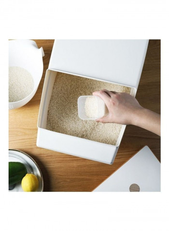Household Insect-Proof Storage Box White 47x30x30cm