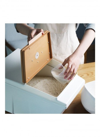 Household Insect-Proof Storage Box White 47x30x30cm