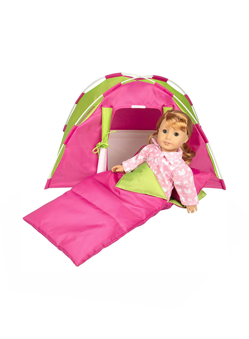 Doll Tent With Sleeping Bag 18inch