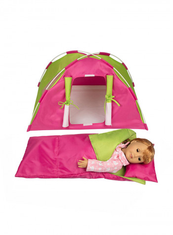 Doll Tent With Sleeping Bag 18inch