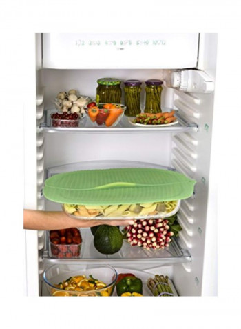 2-Piece Banana Leaf Lid Set Green