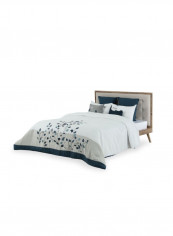 7-Piece Michela Comforter Set Polyester Multicolour 240 x 260cm