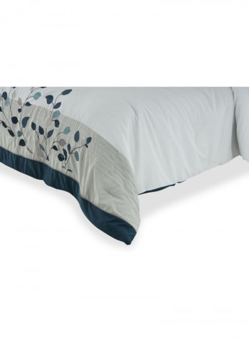 7-Piece Michela Comforter Set Polyester Multicolour 240 x 260cm