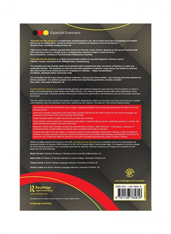 Essential German Grammar Paperback 2