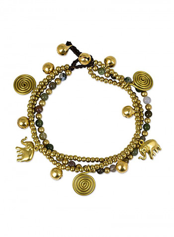 Brass Charm Bracelet