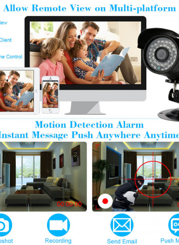 HD 2.0 Megapixels 1080P Wireless Wi-Fi Camera CCTV Camera