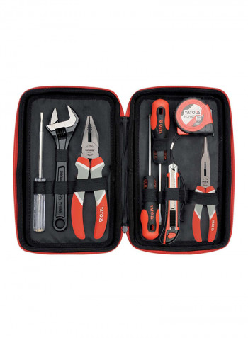 8-Pieces Tools Set Multicolour