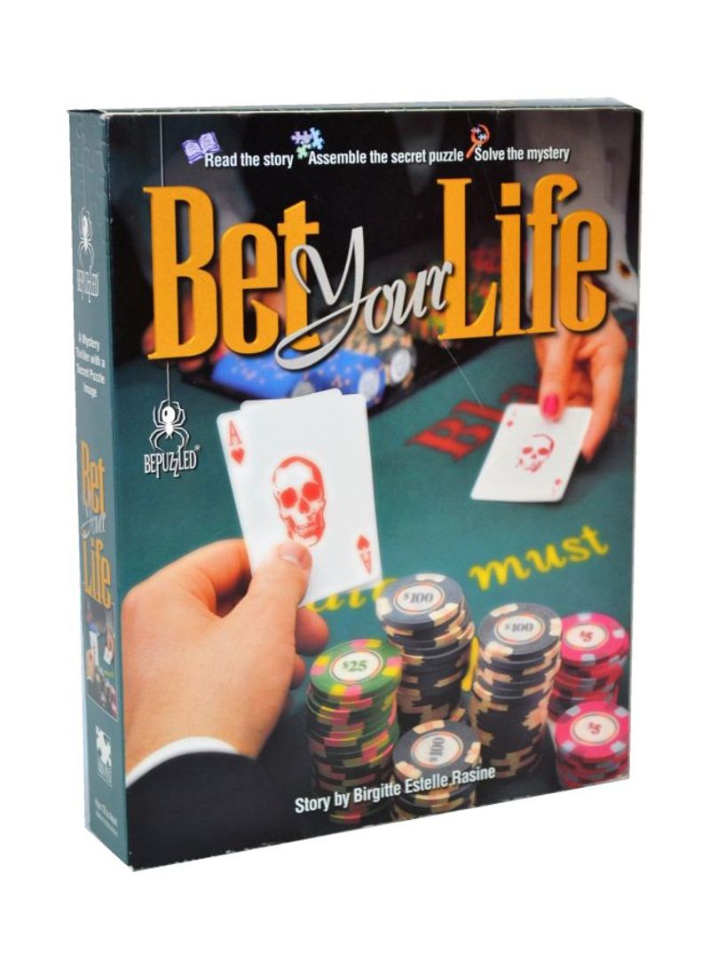 1000-Piece Bet Your Life Mystery Jigsaw Puzzle SG_B000XWS3A4_US