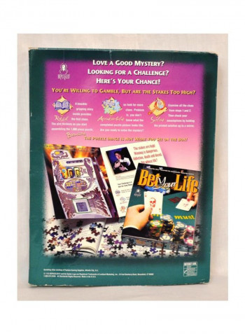 1000-Piece Bet Your Life Mystery Jigsaw Puzzle SG_B000XWS3A4_US
