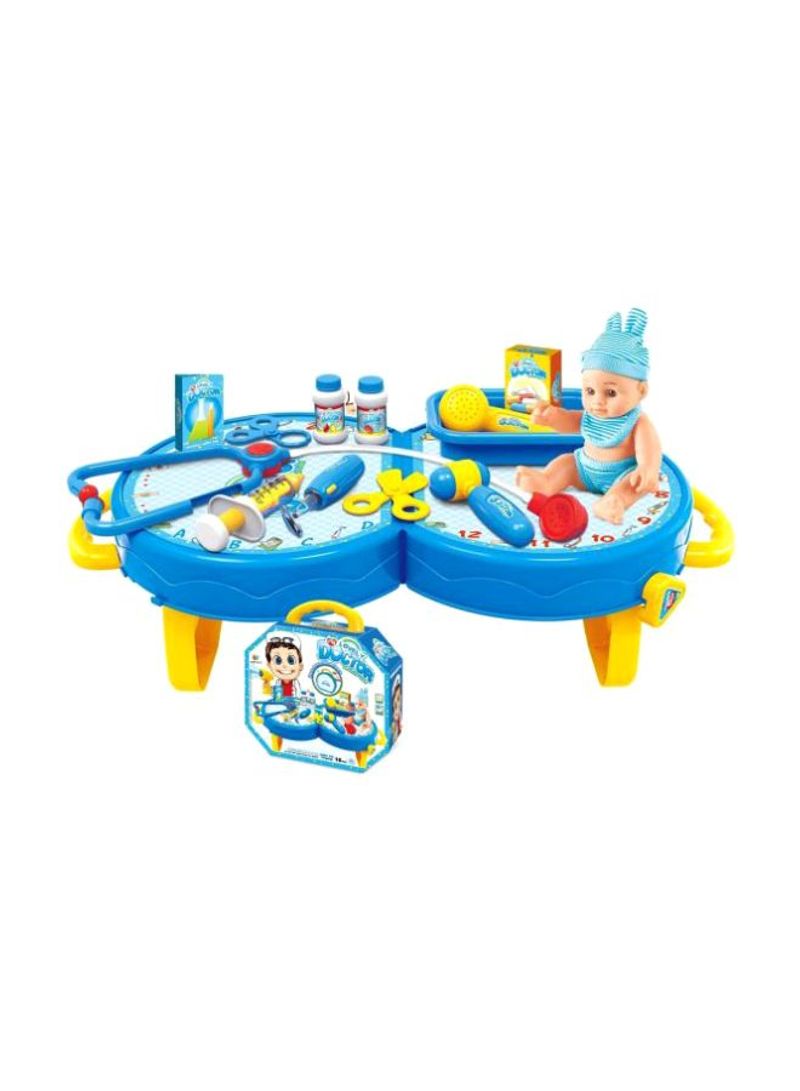 18-Piece Travelling Doctor's Pretend Playset 9022A1