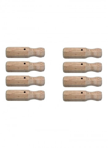 Pack Of 8 Wooden Handle For Foosball Game Tor-57
