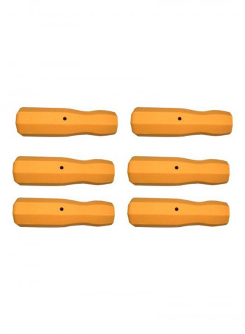 6-Piece Handle Grip For Foosball Game Tor-31 4.8inch