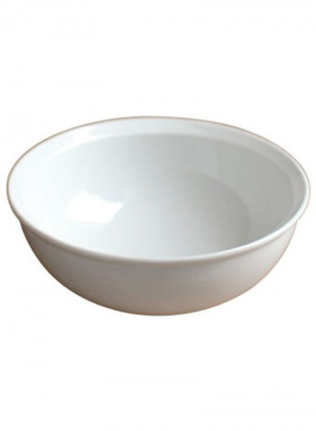 6-Piece Rim Bowl Set 140mm White