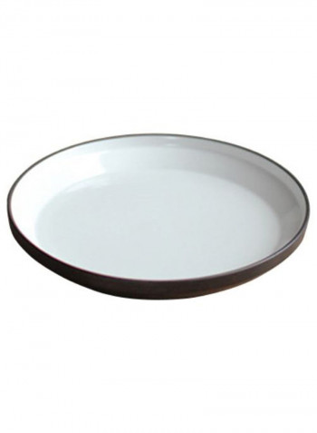 6-Piece Rim Plate Set 160mm Black