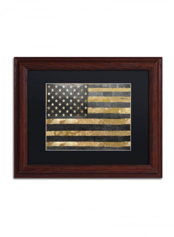 Dawns Early Light Wooden Framed Wall Art Multicolour 11 x 14inch