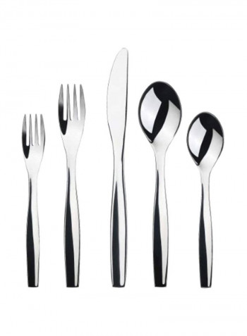20-Piece Flatware Set Silver