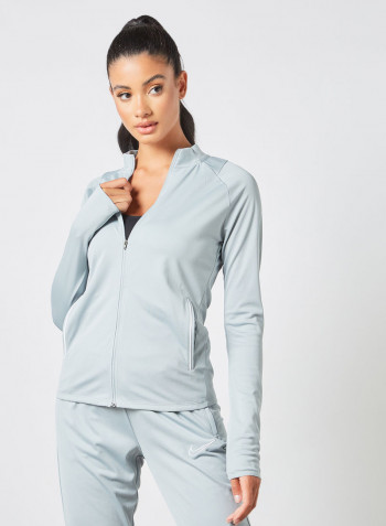 Dri-FIT Academy Knit Football Tracksuit Blue