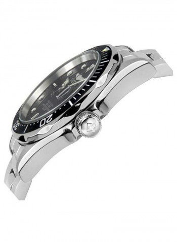 Men's Water Resistant Stainless Steel Analog Watch