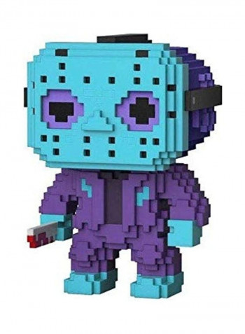 Horror - Jason 8-Bit Vinyl Figure, 4 x 6inch