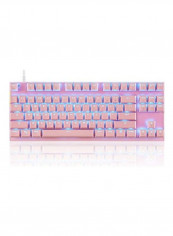 Professional Gaming Mechanical Keyboard Rgb Rainbow Backlit 87 Keys Illuminated Computer Usb Gaming Keyboard For Mac And Pc