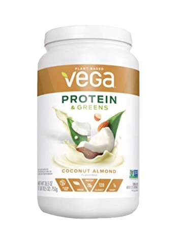 Greens Coconut Almond Flavored Protein Powder