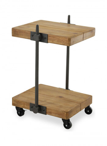 Dennis End Table Brown