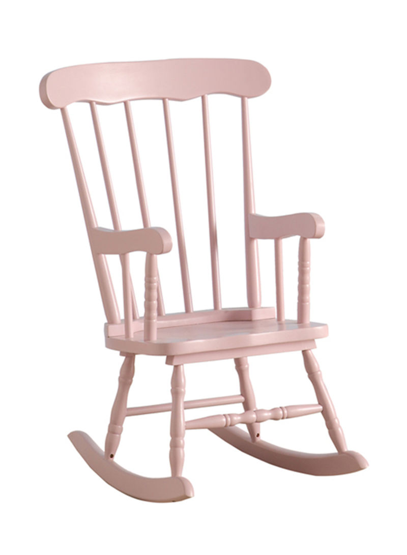 Mia Rocking Chair Light Pink 55x79x54centimeter