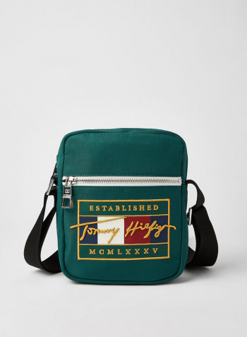 Mini Signature Flag Reporter Bag Rural Green