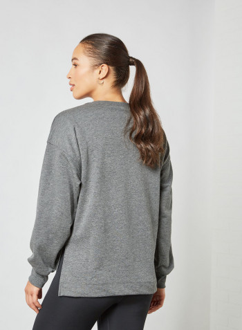 Core Yoga Top Grey