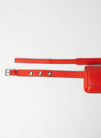 Monogram Belt Bag Vibrant Coral