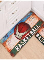 Basketball Anti-Slip High Quality Home Mat Multicolour 50(W)x160(L)centimeter