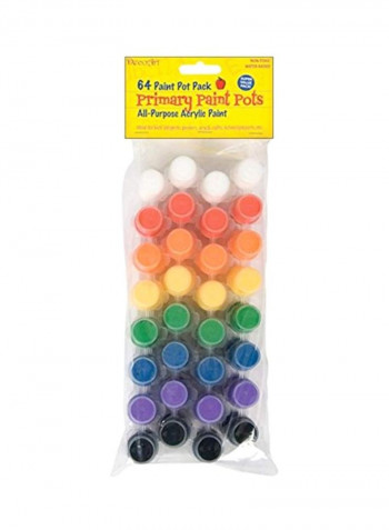 64 Pot Value Pack Orange/Green/Blue