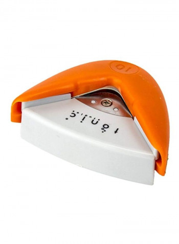 Dedicated Corner Rounder Orange/White